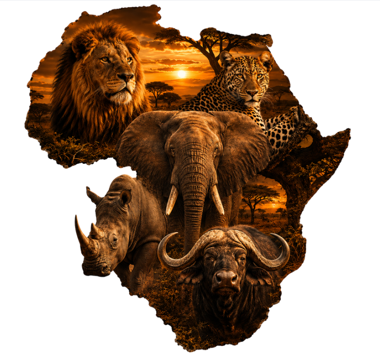 big 5 africa kruger national park